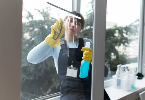 Nettoyage de vitres intérieures et extérieures à Saint-Michel